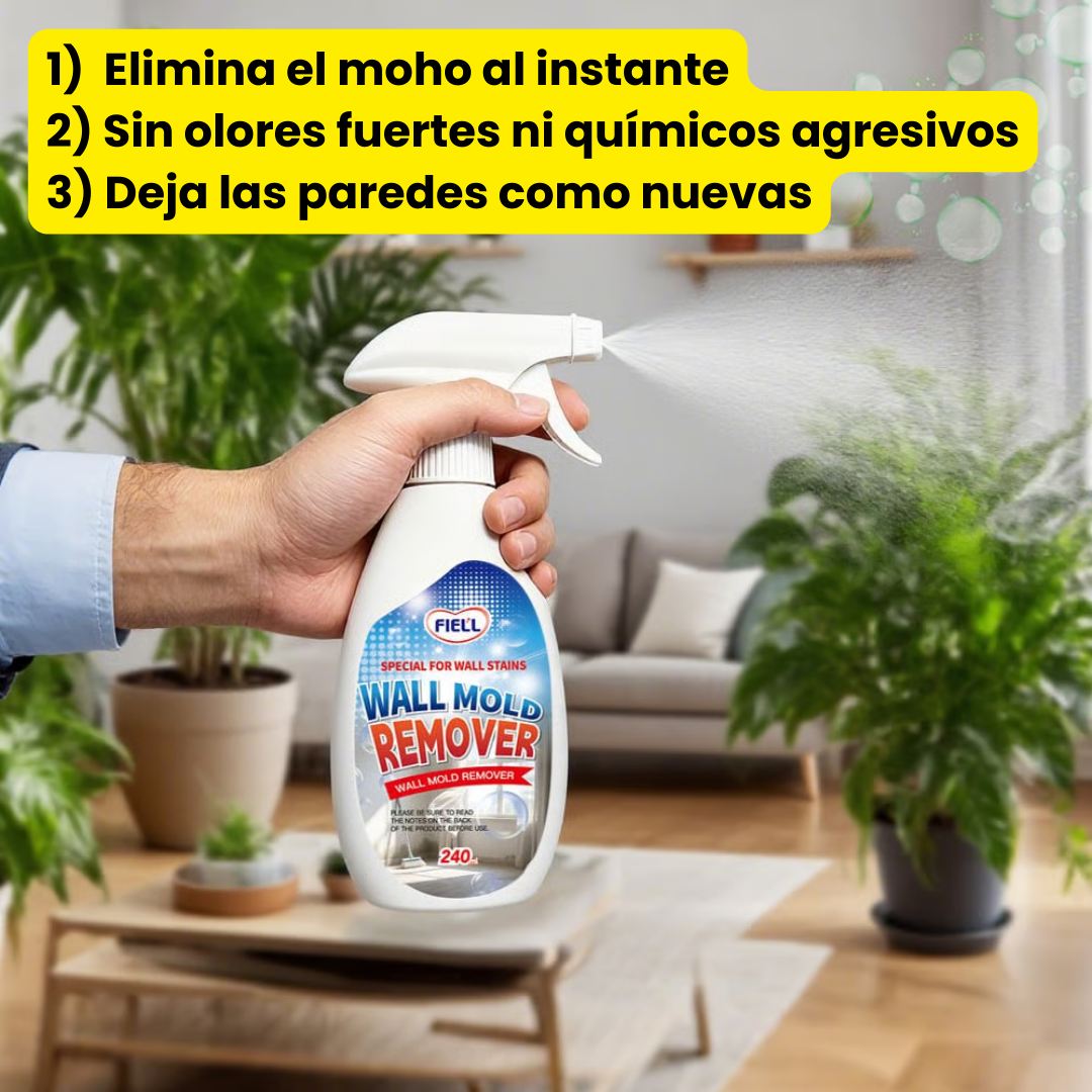 PureWall Removedor de moho | Paredes más limpias, frescas y protegidas en minutos.